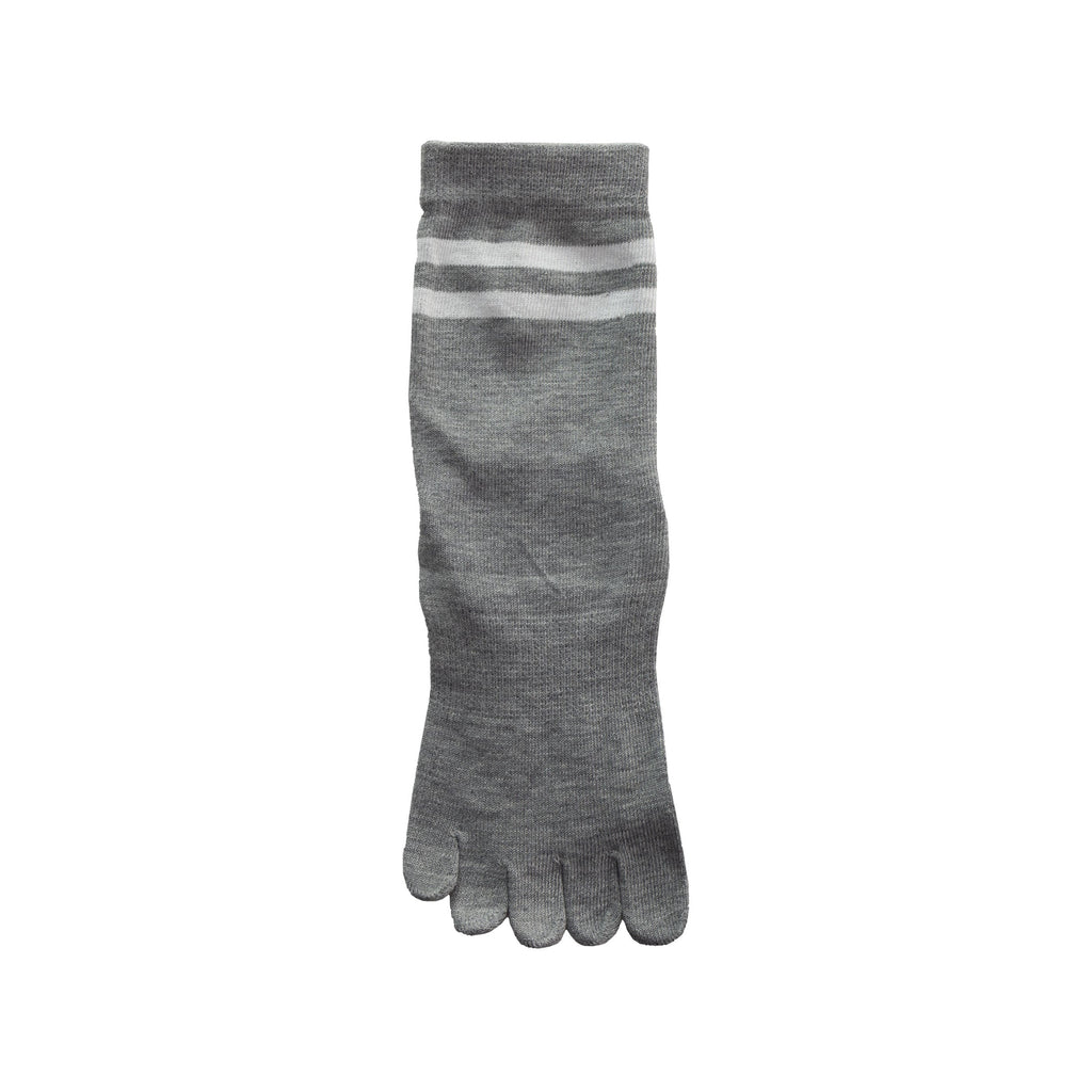 Pilates Grip Sock - Tube Grey
