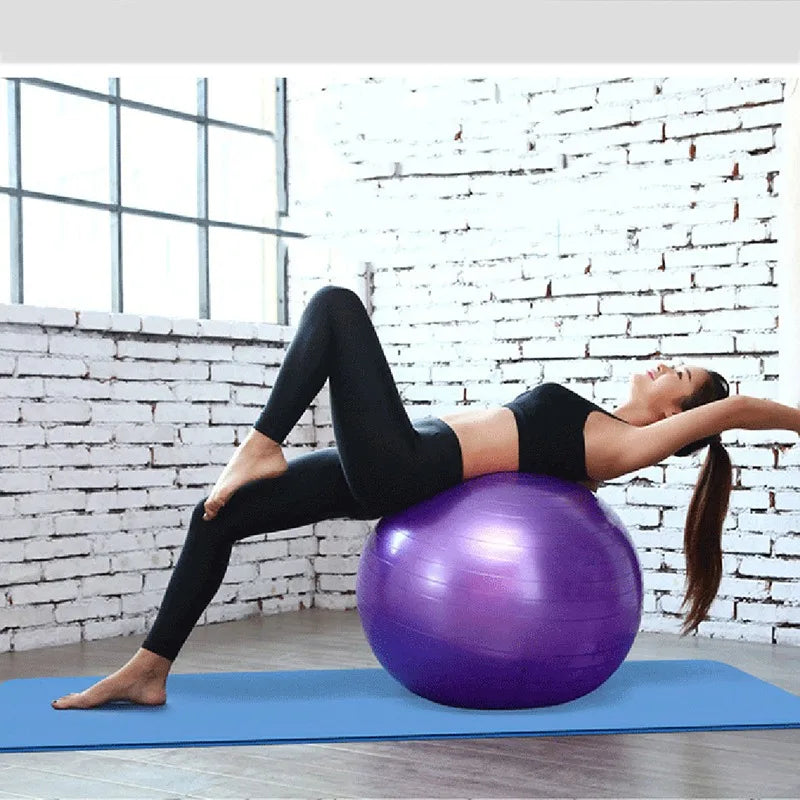 45cm Stability Ball for Fitness & Pilates: Thickened & Durable